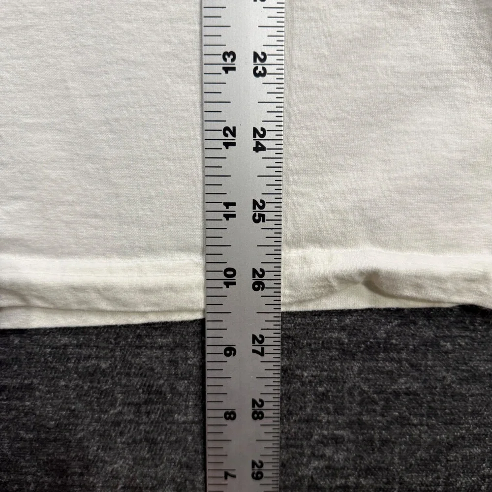 1K01 Clothing Stay Cool Graphic TShirt Mens Medium White Cotton Retro Streetwear